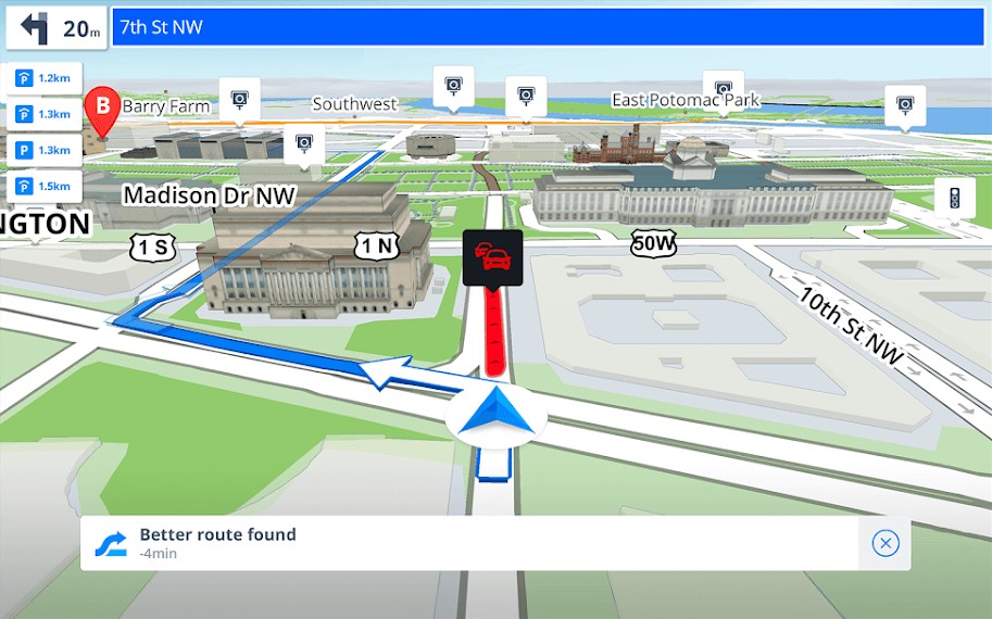 WayteQ xRIDER Smart motoros navigáció + Sygic GPS Europe navigáció